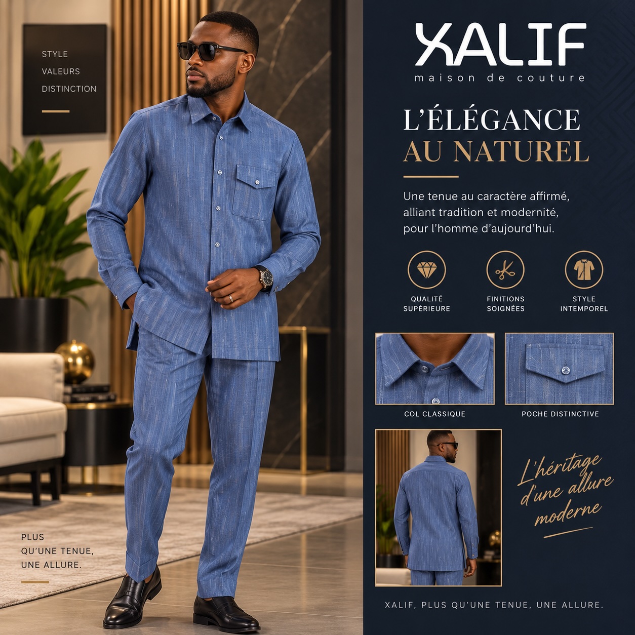 Ensemble chemise 